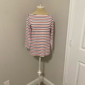 Vineyard vines red white and blue 3/4 sleeve top
